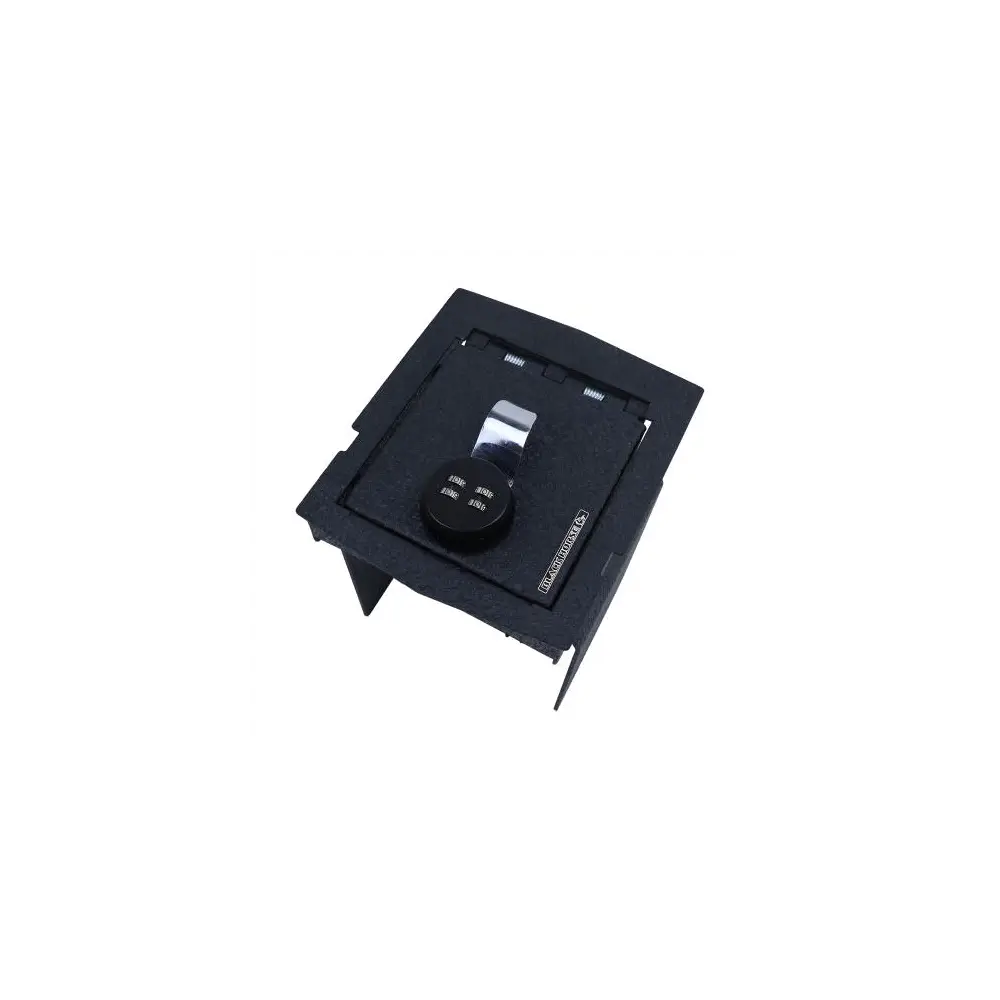 Center Console Safe - Black Steel - BLKASFB05